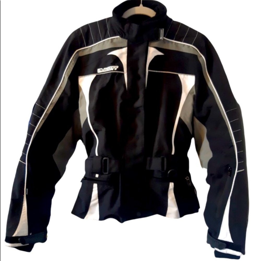 Scott Motorsports Ladies Riding Jacket, Black, Size Small